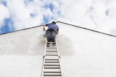 Peinture extérieure à Lespinassière — façades et ravalement
